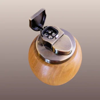 Briquet de table Bois Brut