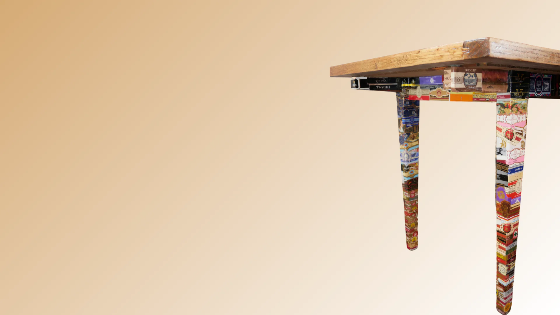 Table basse marquetée année 50 – Image 3