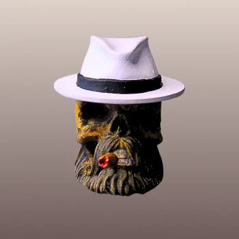 Repose cigare Skull Borsalino