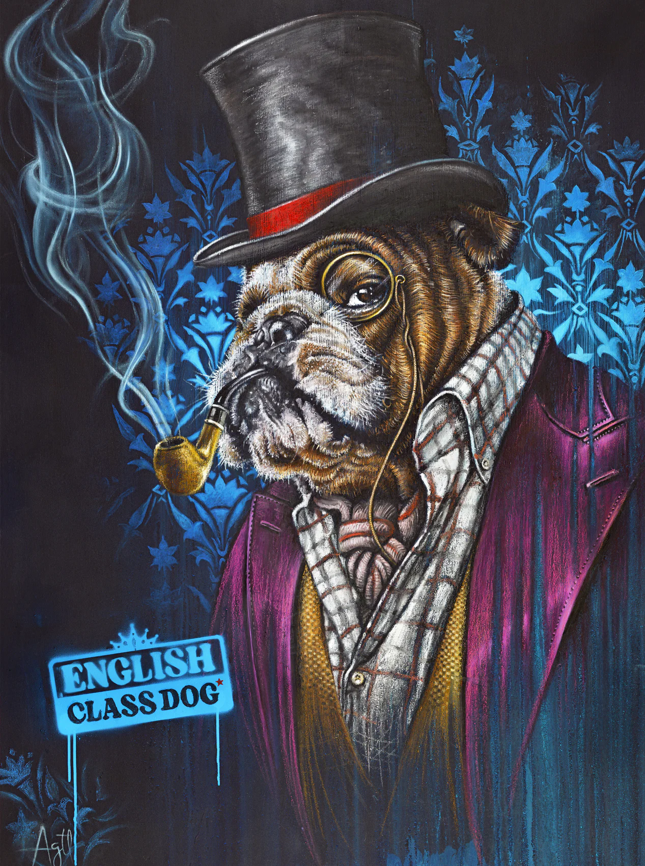 Affiche de l'oeuvre English Class Dog