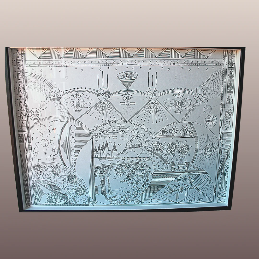 Tableau "Infusion de ce qui sera demain" – Image 3
