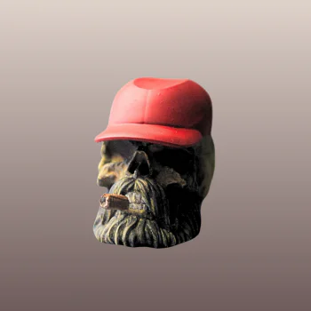 Repose cigare Skull Casquette