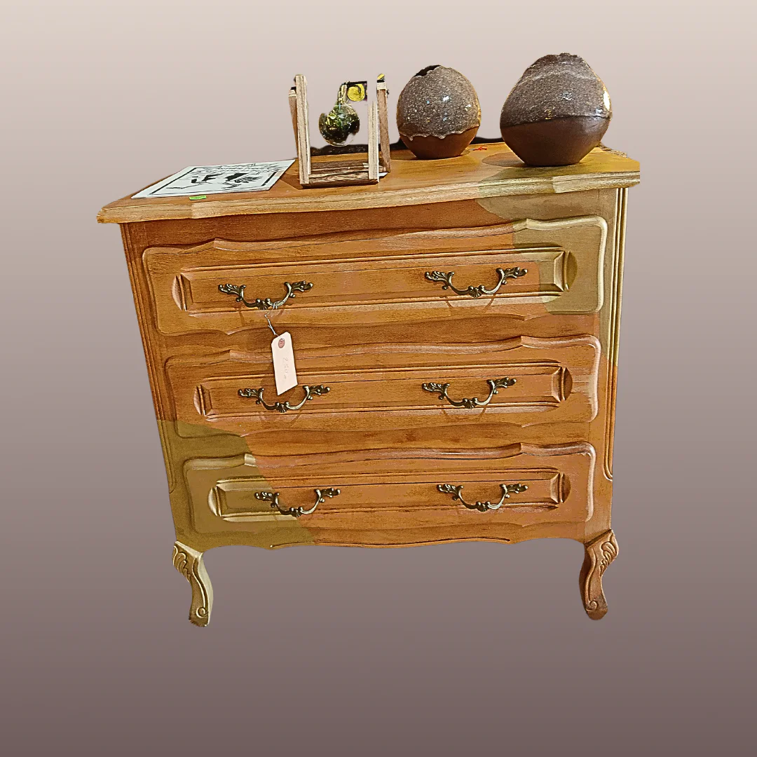 Meuble Commode style Louis XIV OR – Image 3