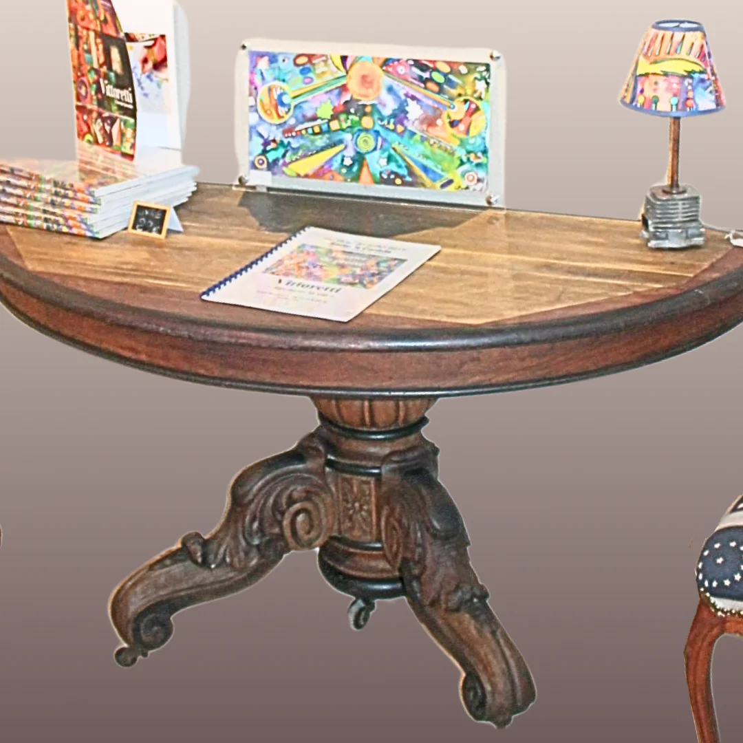 Table console demi-lune – Image 3