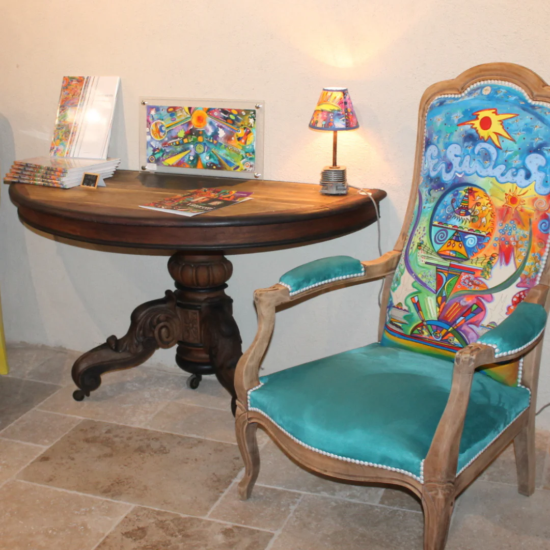 Table console demi-lune – Image 2