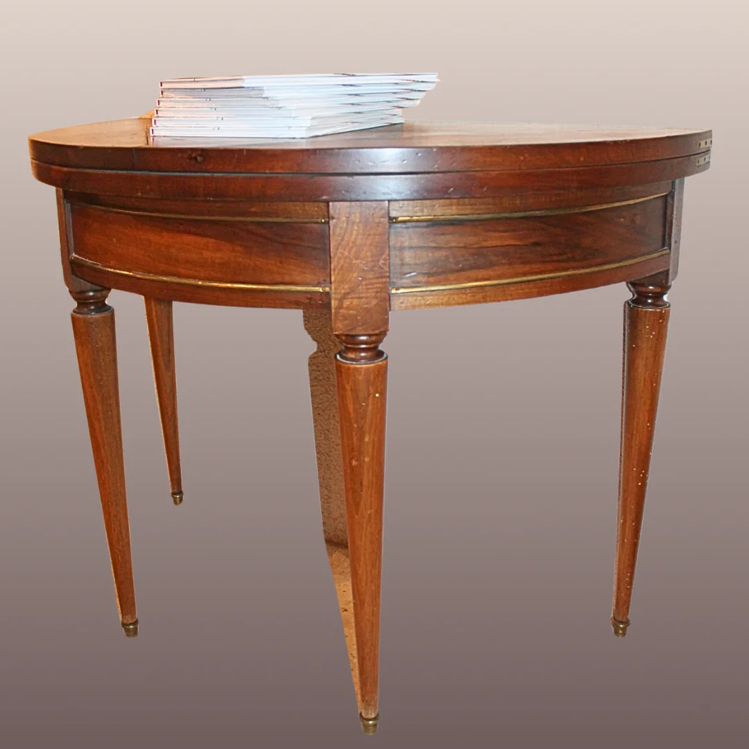 Table ronde Acajou