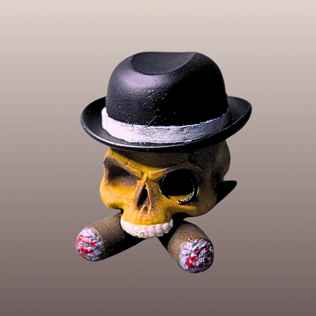 Repose cigare Chapeau melon Double cigare