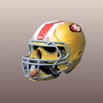 Repose cigare Skull Football USA