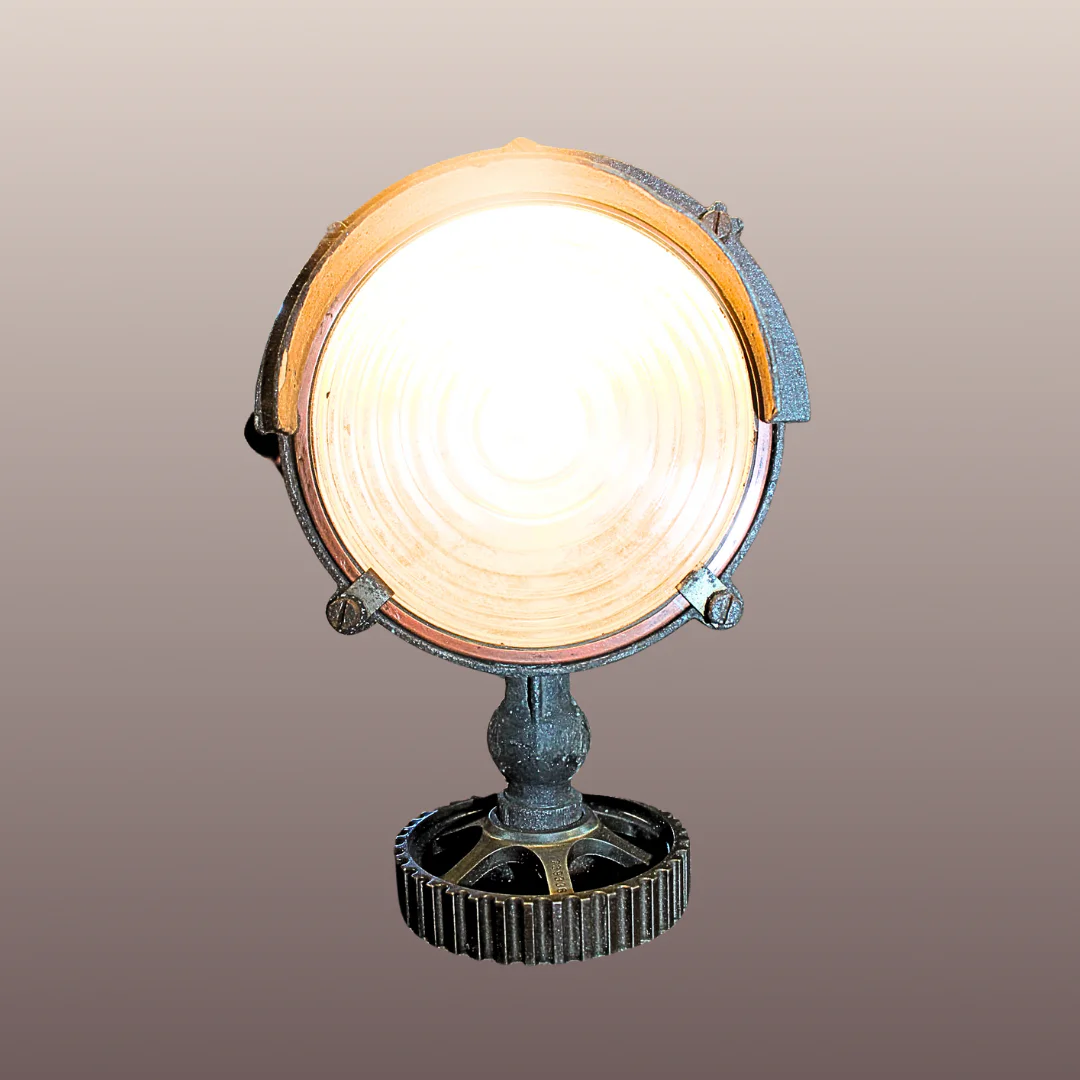 Lampe à poser en fonte SNCF – Image 4