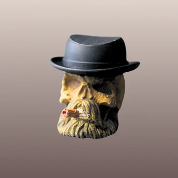 Repose cigare Le chapeau melon