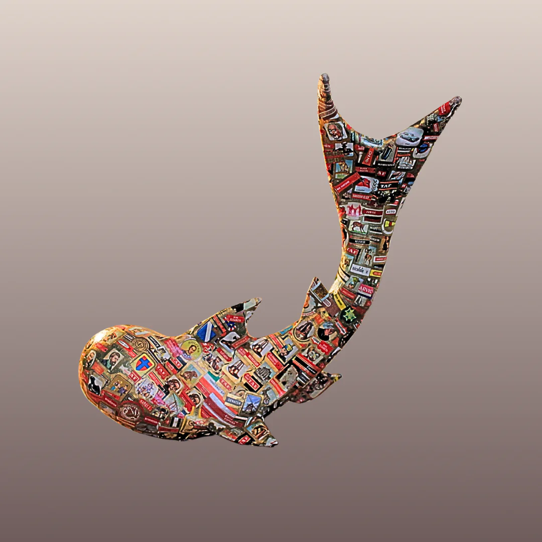 Sculpture Poisson Red Fish – Image 2