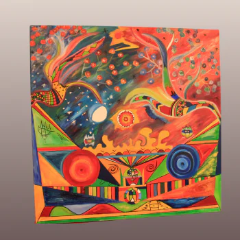 Tableau "L'Horizon de la chance 1"