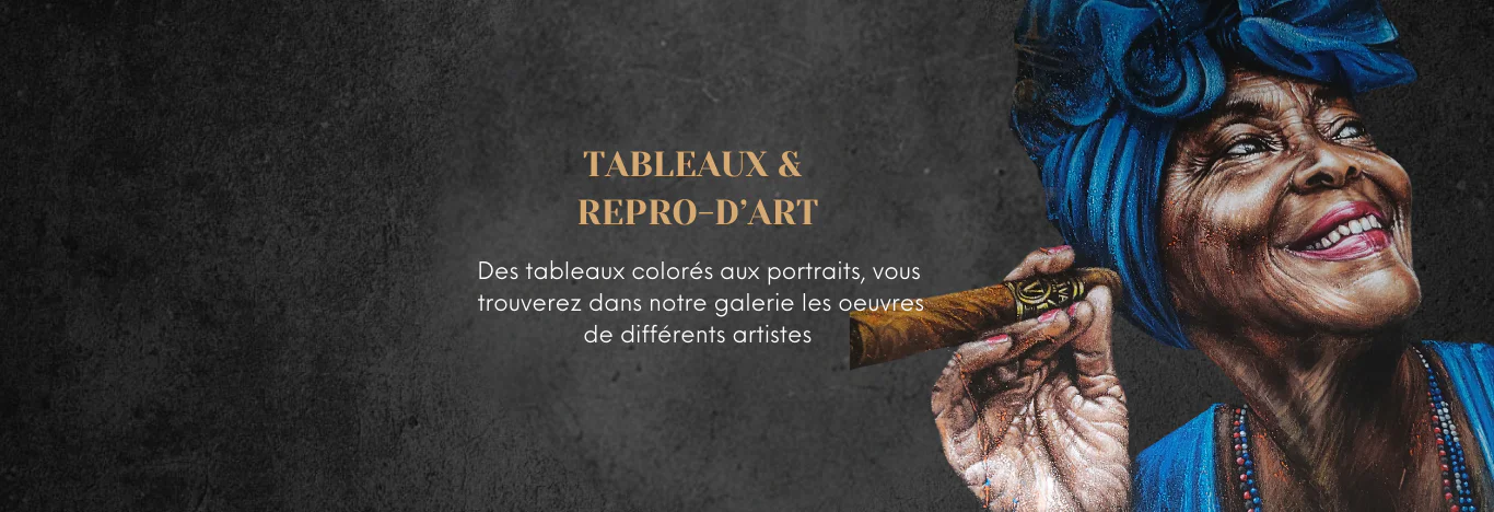 tableau et repro d'art bannière